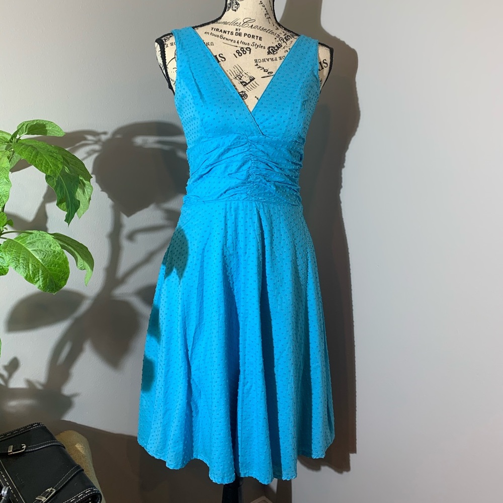 Aqua Blue dress by Holly Sharp